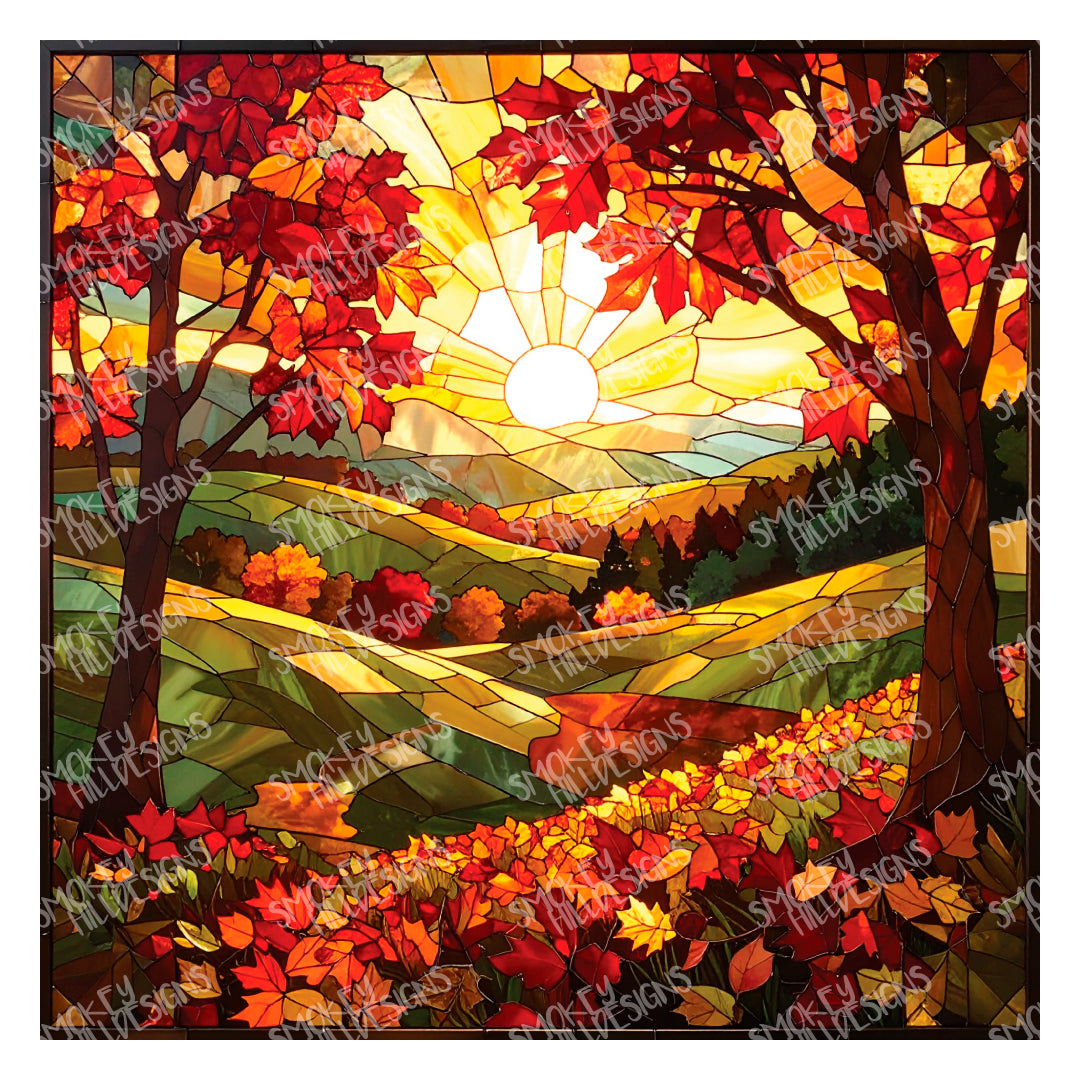 PatternPly® Transparent Farm Fresh Pumpkins