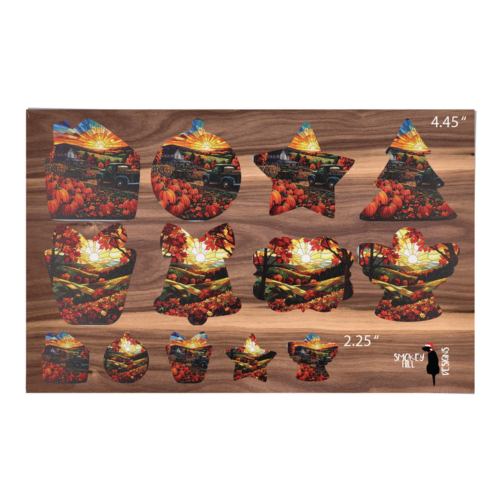 PatternPly® Full Coverage Farm Fresh Pumpkin 2 sizes