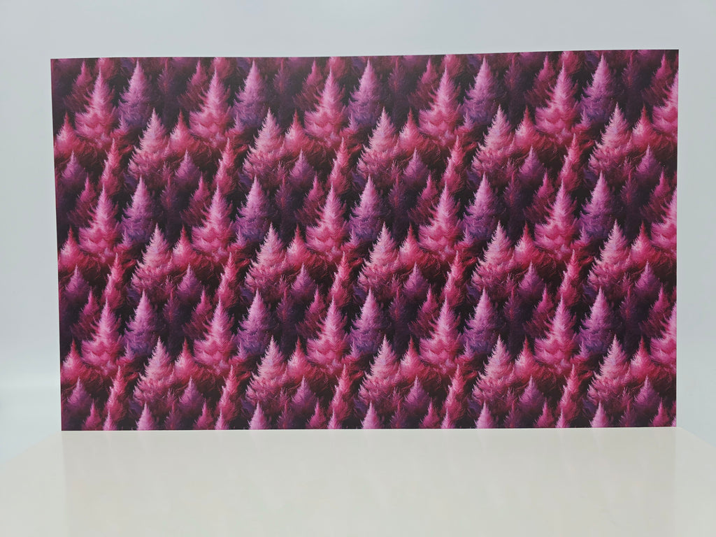 PatternPly® Full Coverage Feathery Magenta Trees product photo 2