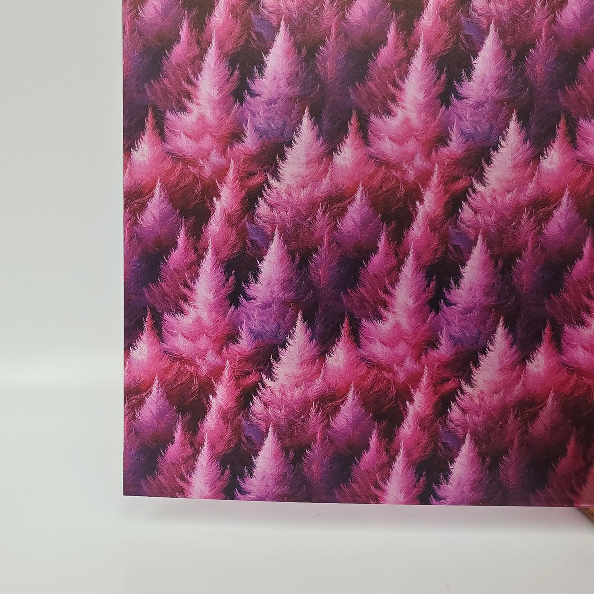 PatternPly® Transparent Feathery Magenta Trees product photo 4