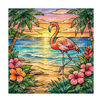 PatternPly® Transparent Flamingo Series Volume 1 Flamingo Fever 10 art scene artwork