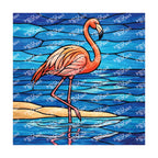PatternPly® Transparent Flamingo Series Volume 1 Flamingo Fever 11 art scene artwork