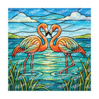 PatternPly® Transparent Flamingo Series Volume 1 Flamingo Fever 13 art scene artwork