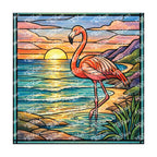 PatternPly® Transparent Flamingo Series Volume 1 Flamingo Fever 15 art scene artwork