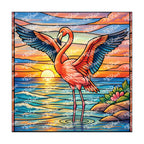PatternPly® Transparent Flamingo Series Volume 1 Flamingo Fever 22 art scene artwork