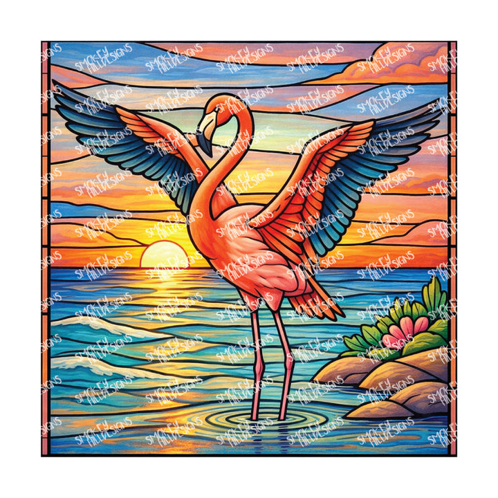 PatternPly® Full Coverage Flamingo Series Volume 1 Flamingo Fever 22