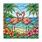 PatternPly® Transparent Flamingo Series Volume 1 Flamingo Fever 23 art scene artwork