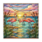 PatternPly® Transparent Flamingo Series Volume 1 Flamingo Fever 24 art scene artwork