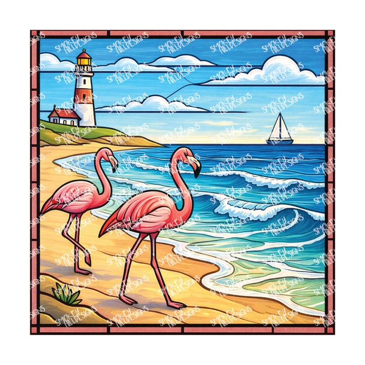 PatternPly® Transparent Flamingo Series Volume 1 Flamingo Fever 26