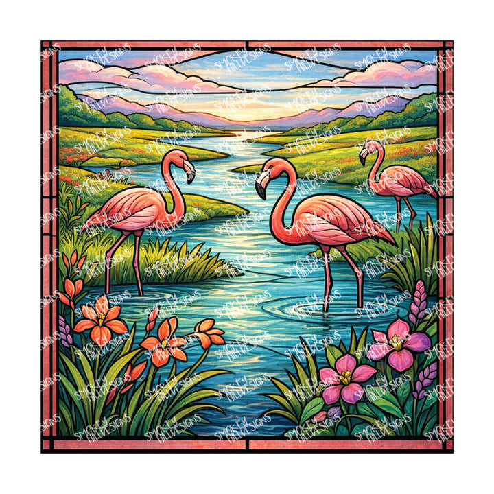 PatternPly® Transparent Flamingo Series Volume 1 Flamingo Fever 27