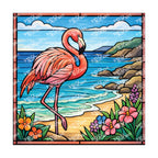 PatternPly® Transparent Flamingo Series Volume 1 Flamingo Fever 30 art scene artwork
