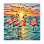 PatternPly® Transparent Flamingo Series Volume 1 Flamingo Fever 4 art scene artwork