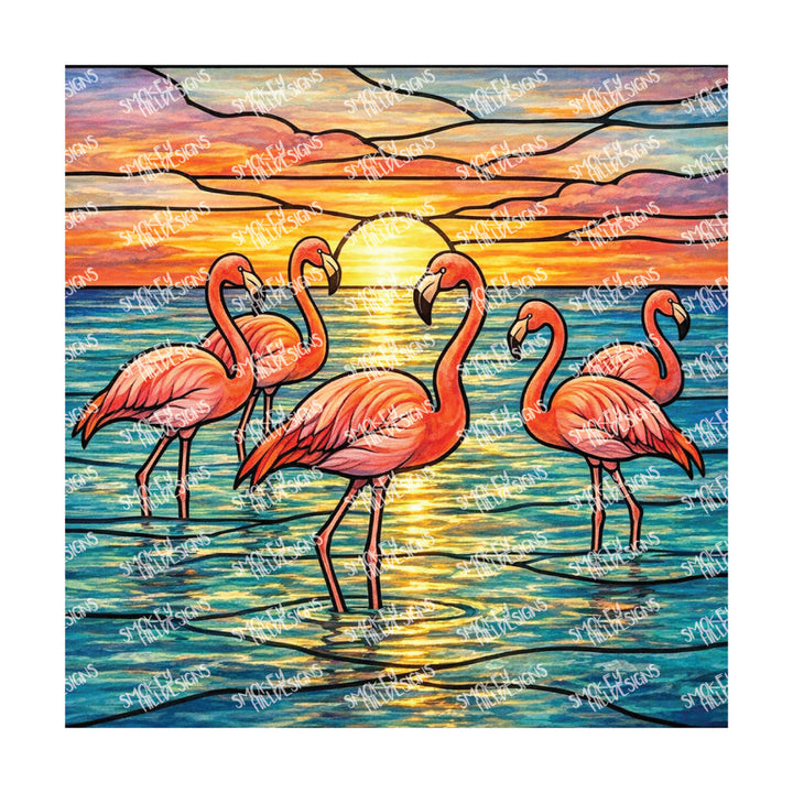 PatternPly® Full Coverage Flamingo Series Volume 1 Flamingo Fever 4