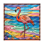 PatternPly® Transparent Flamingo Series Volume 1 Flamingo Fever 7 art scene artwork