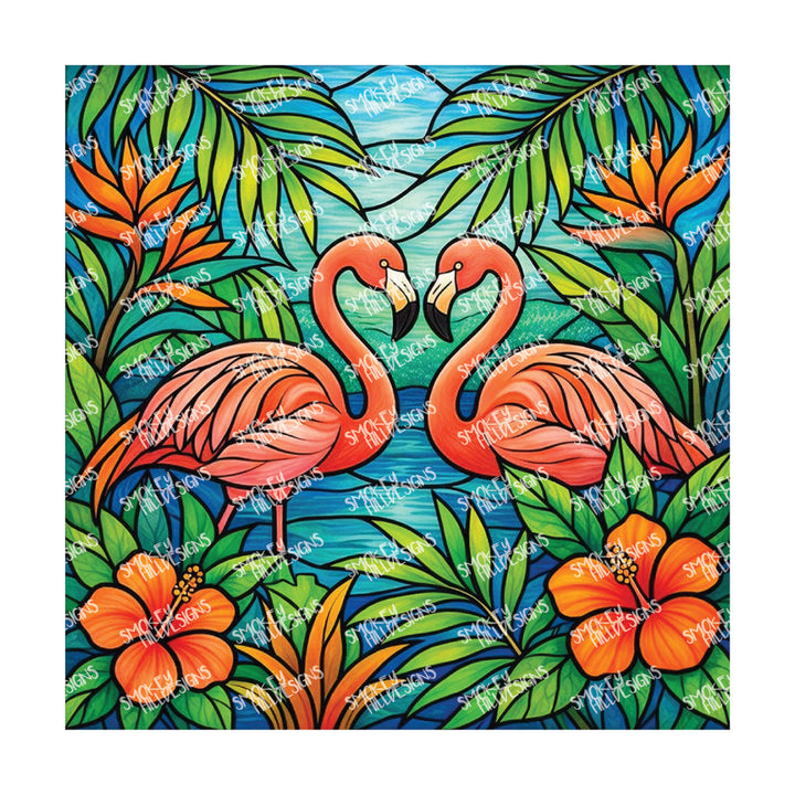 PatternPly® Full Coverage Flamingo Series Volume 1 Flamingo Fever 8