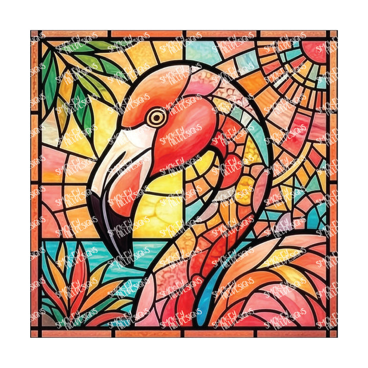 PatternPly® Full Coverage Flamingo Series Volume 1 Flamingo Fever 9