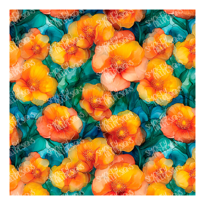 PatternPly® Full Coverage Floral Haze