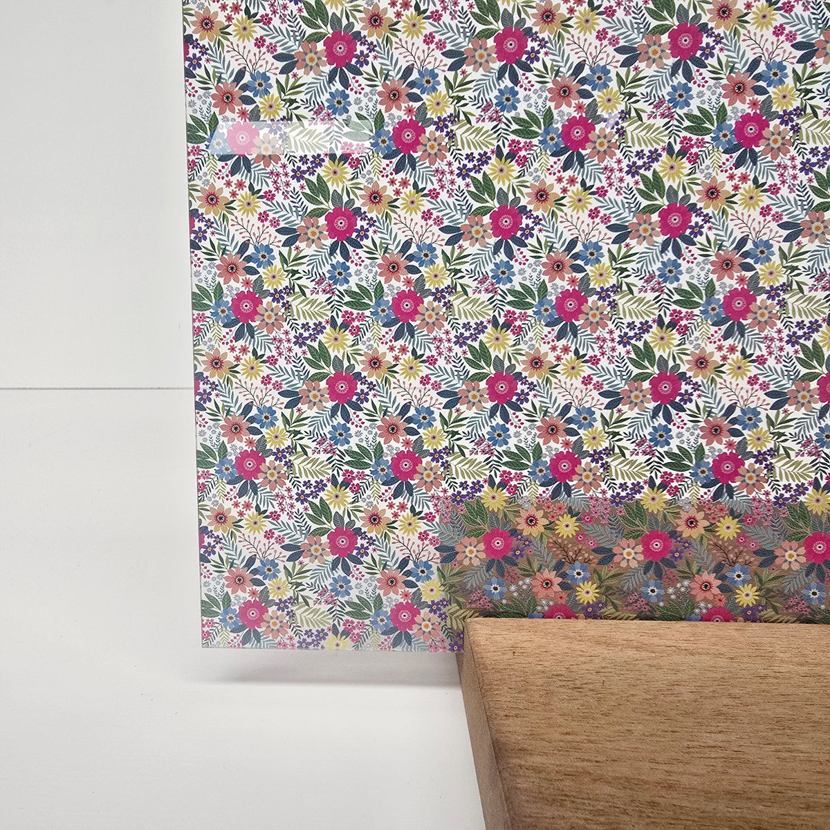 PatternPly® Scattered Flower Garden sheet showing the pattern