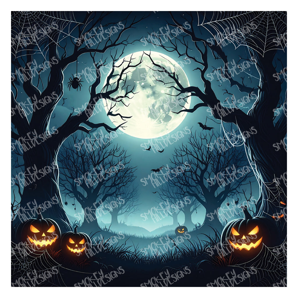 PatternPly® Transparent Foggy Forest sheet showing the pattern