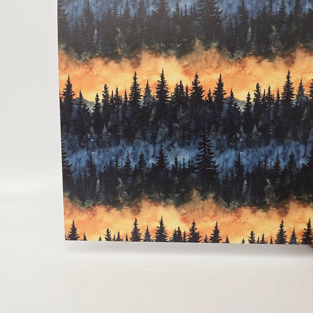 PatternPly® Full Coverage Forest Stripes sheet showing the pattern