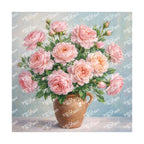 PatternPly® Transparent Forever Flowers Series Volume 1 Floral Vases 16 art scene artwork