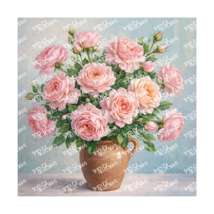 PatternPly® Transparent Forever Flowers Series Volume 1 Floral Vases 16