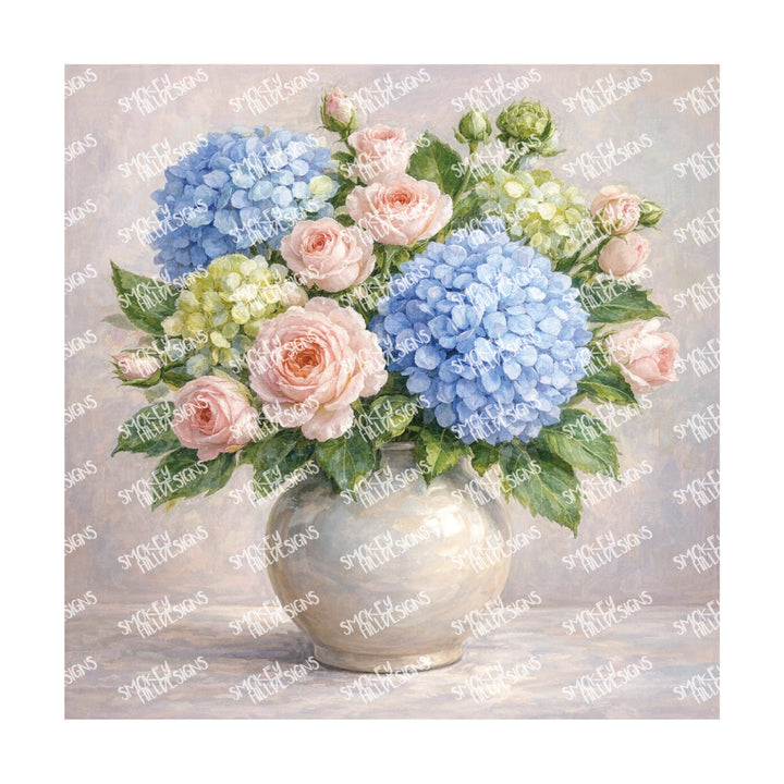 PatternPly® Transparent Forever Flowers Series Volume 1 Floral Vases 19