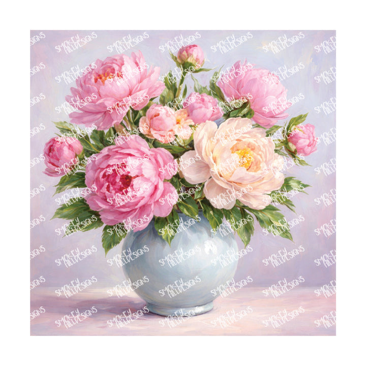 PatternPly® Transparent Forever Flowers Series Volume 1 Floral Vases 20