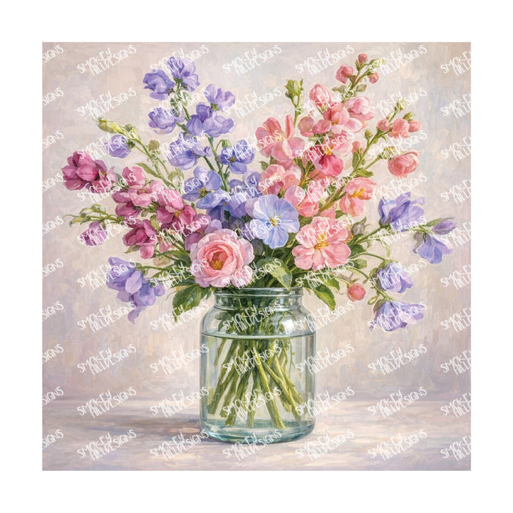 PatternPly® Full Coverage Forever Flowers Series Volume 1 Floral Vases 21