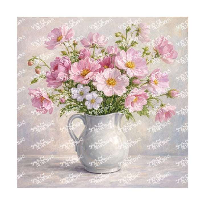 PatternPly® Transparent Forever Flowers Series Volume 1 Floral Vases 23