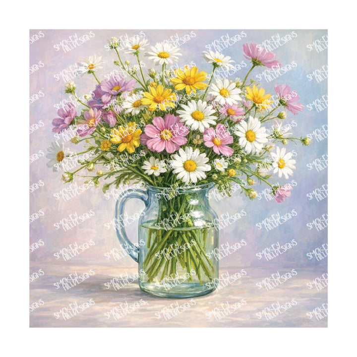 PatternPly® Full Coverage Forever Flowers Series Volume 1 Floral Vases 27