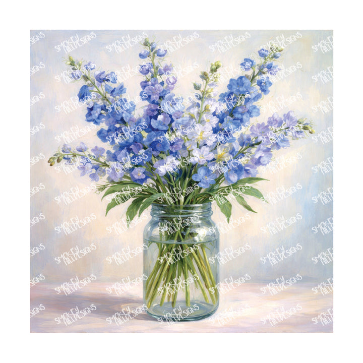 PatternPly® Transparent Forever Flowers Series Volume 1 Floral Vases 2