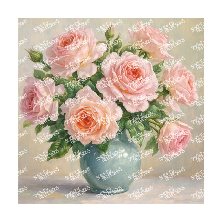 PatternPly® Transparent Forever Flowers Series Volume 1 Floral Vases 31