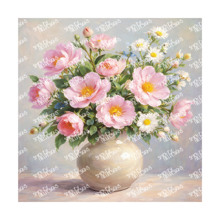 PatternPly® Full Coverage Forever Flowers Series Volume 1 Floral Vases 32