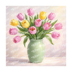 PatternPly® Transparent Forever Flowers Series Volume 1 Floral Vases 3 art scene artwork