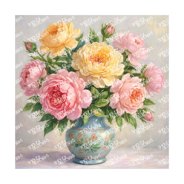 PatternPly® Full Coverage Forever Flowers Series Volume 1 Floral Vases 5