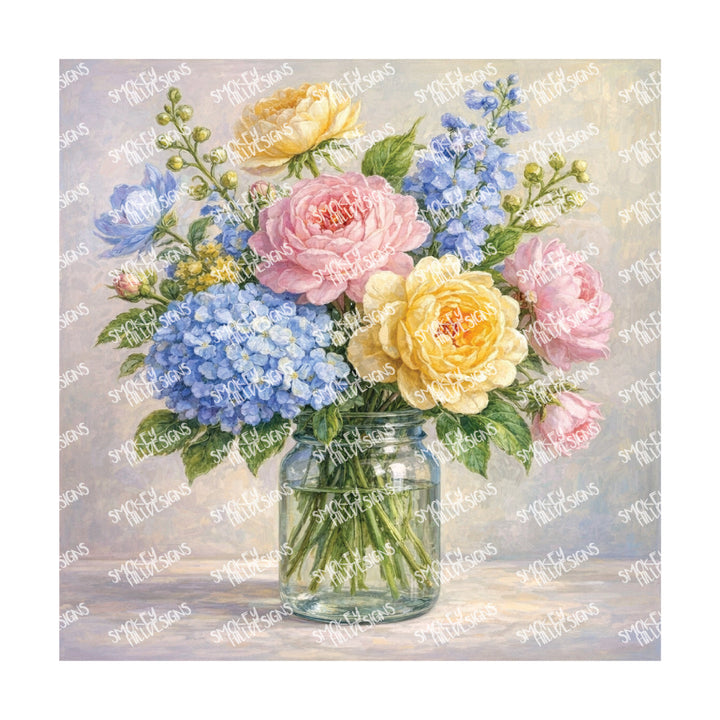 PatternPly® Full Coverage Forever Flowers Series Volume 1 Floral Vases 7