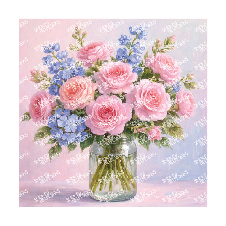 PatternPly® Full Coverage Forever Flowers Series Volume 1 Floral Vases 8