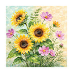 PatternPly® Transparent Forever Flowers Series Volume 2 Garden Flowers 10 art scene artwork