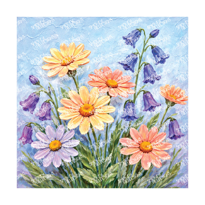 PatternPly® Transparent Forever Flowers Series Volume 2 Garden Flowers 12