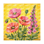 PatternPly® Transparent Forever Flowers Series Volume 2 Garden Flowers 20 art scene artwork