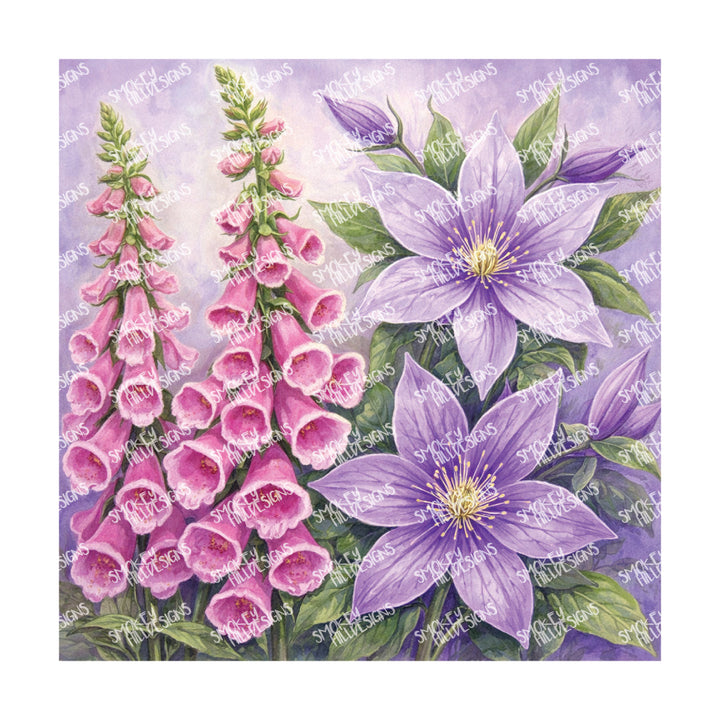 PatternPly® Transparent Forever Flowers Series Volume 2 Garden Flowers 9
