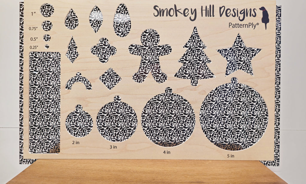 PatternPly® Scattered Freeform Black product photo 3
