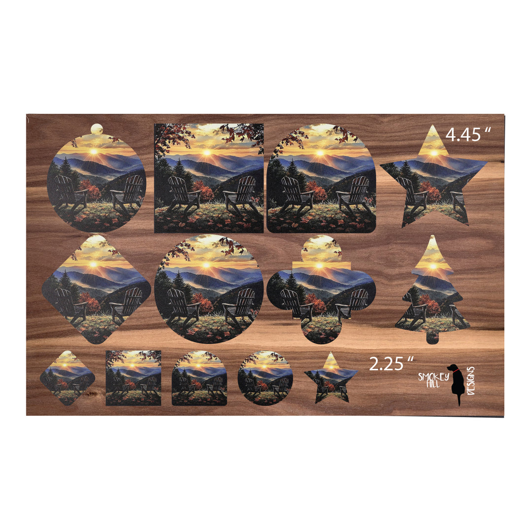 PatternPly® Full Coverage Adirondack Sunrise Two Sizes