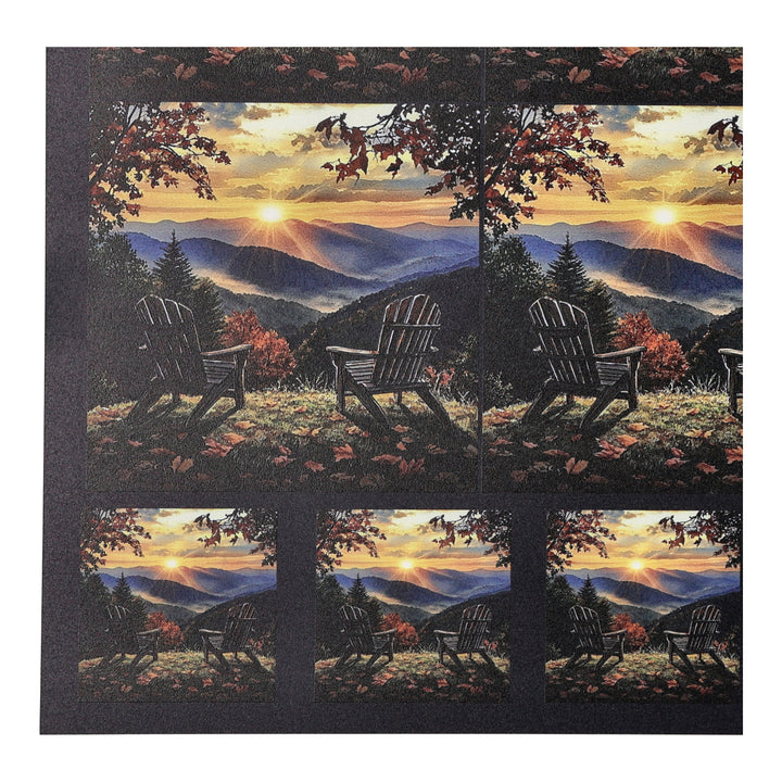 PatternPly® Full Coverage Adirondack Sunrise Two Sizes