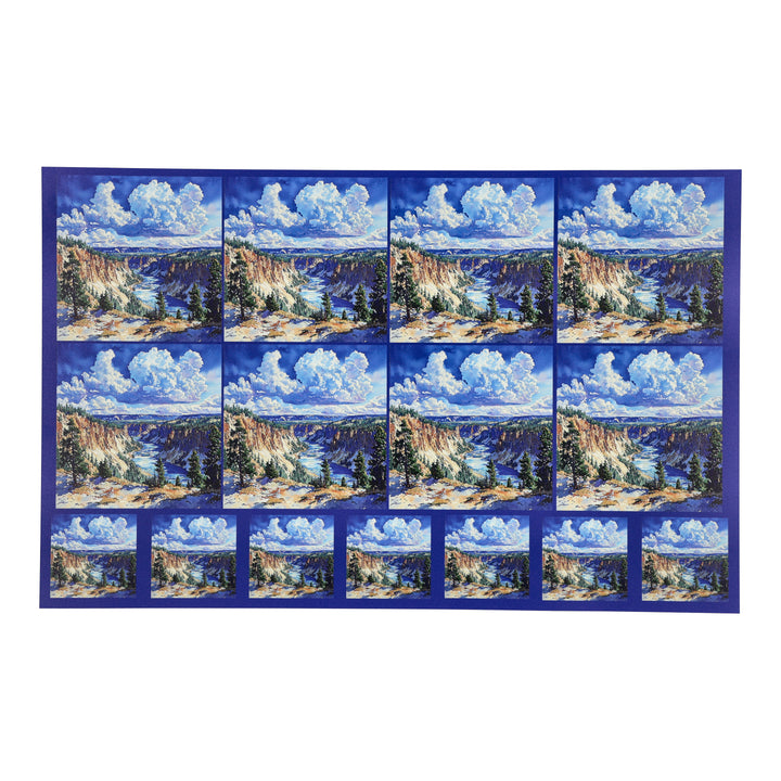 PatternPly® Full Coverage Yellowstone Gorge Two Sizes