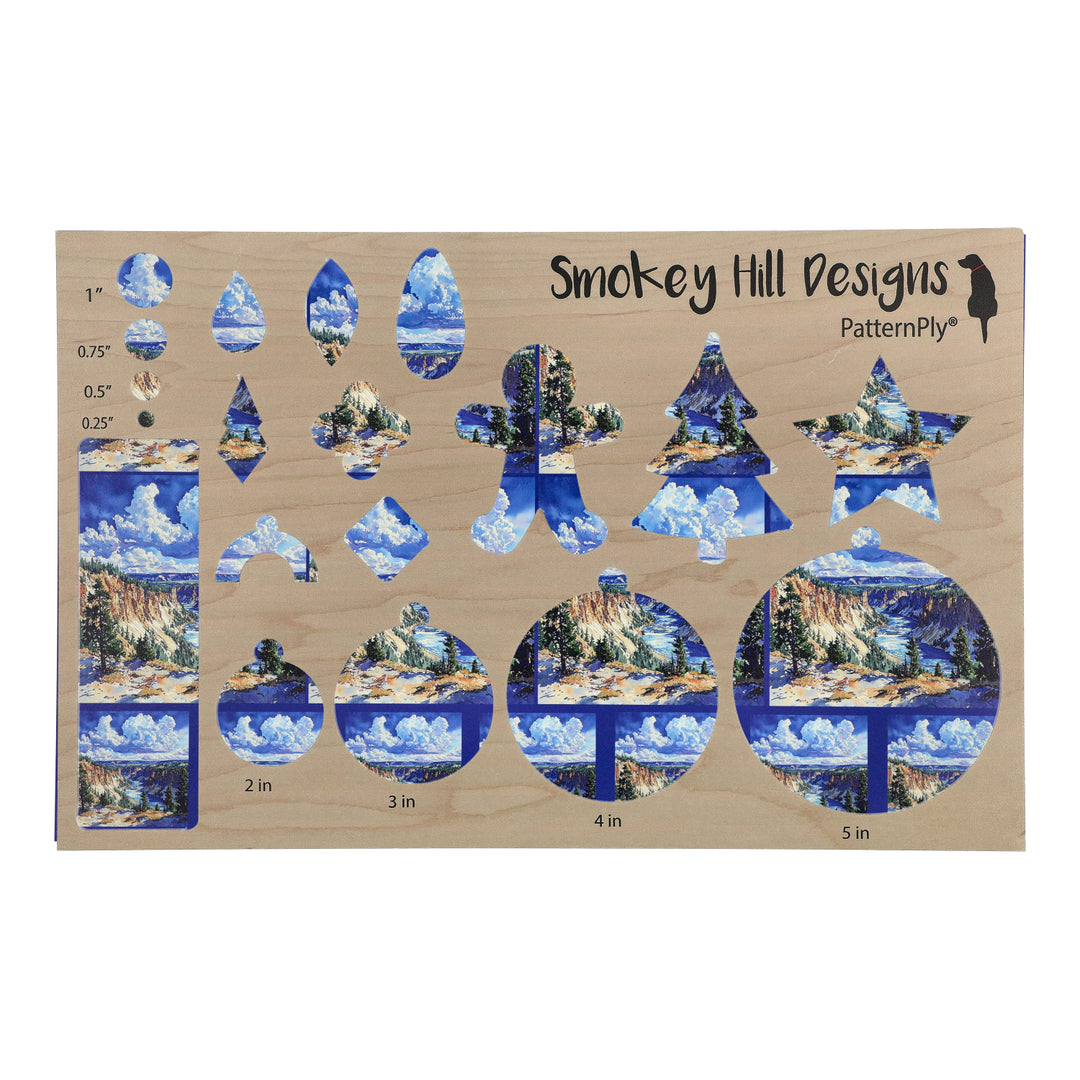 PatternPly® Full Coverage Yellowstone Gorge Two Sizes