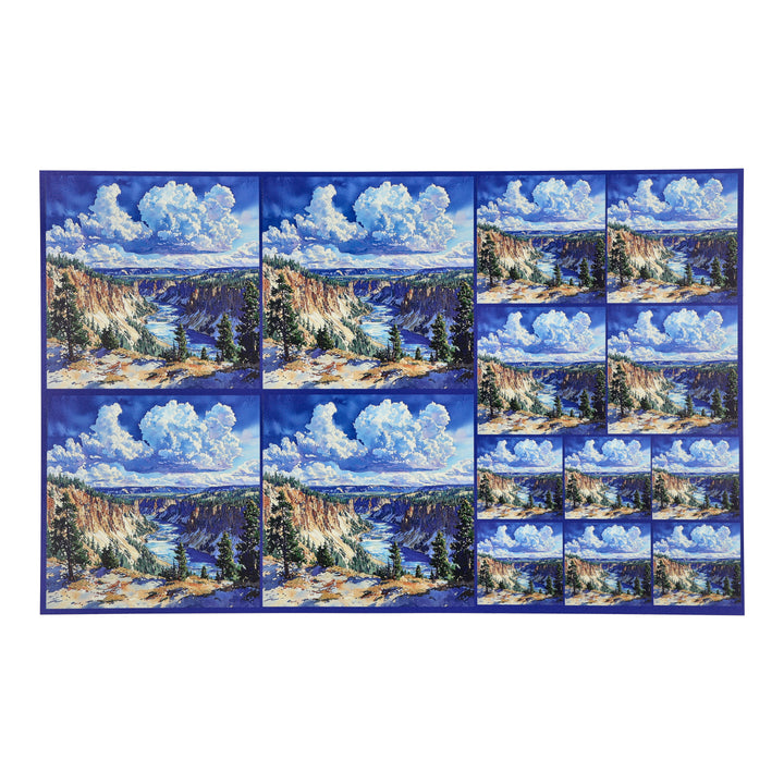 PatternPly® Full Coverage Yellowstone Gorge Three Sizes