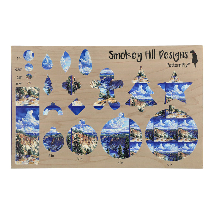 PatternPly® Full Coverage Yellowstone Gorge Three Sizes