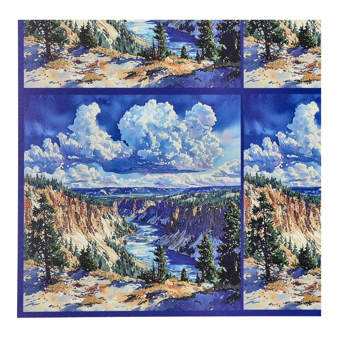 PatternPly® Full Coverage Yellowstone Gorge Three Sizes